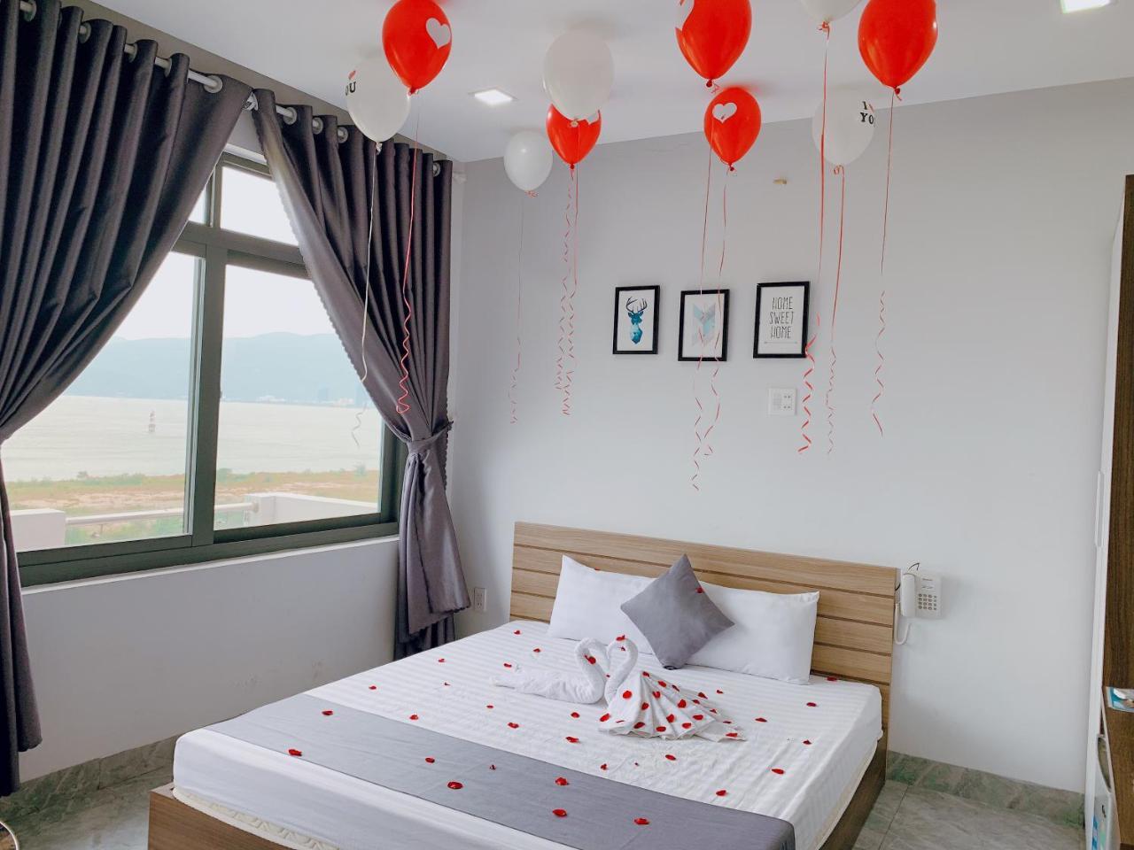 Homestay Thien Trang Sea View كوي نون المظهر الخارجي الصورة